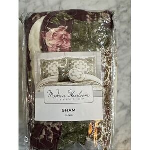 Modern Heirloom Olivia Quilted Pillow Sham King (1) Replacement